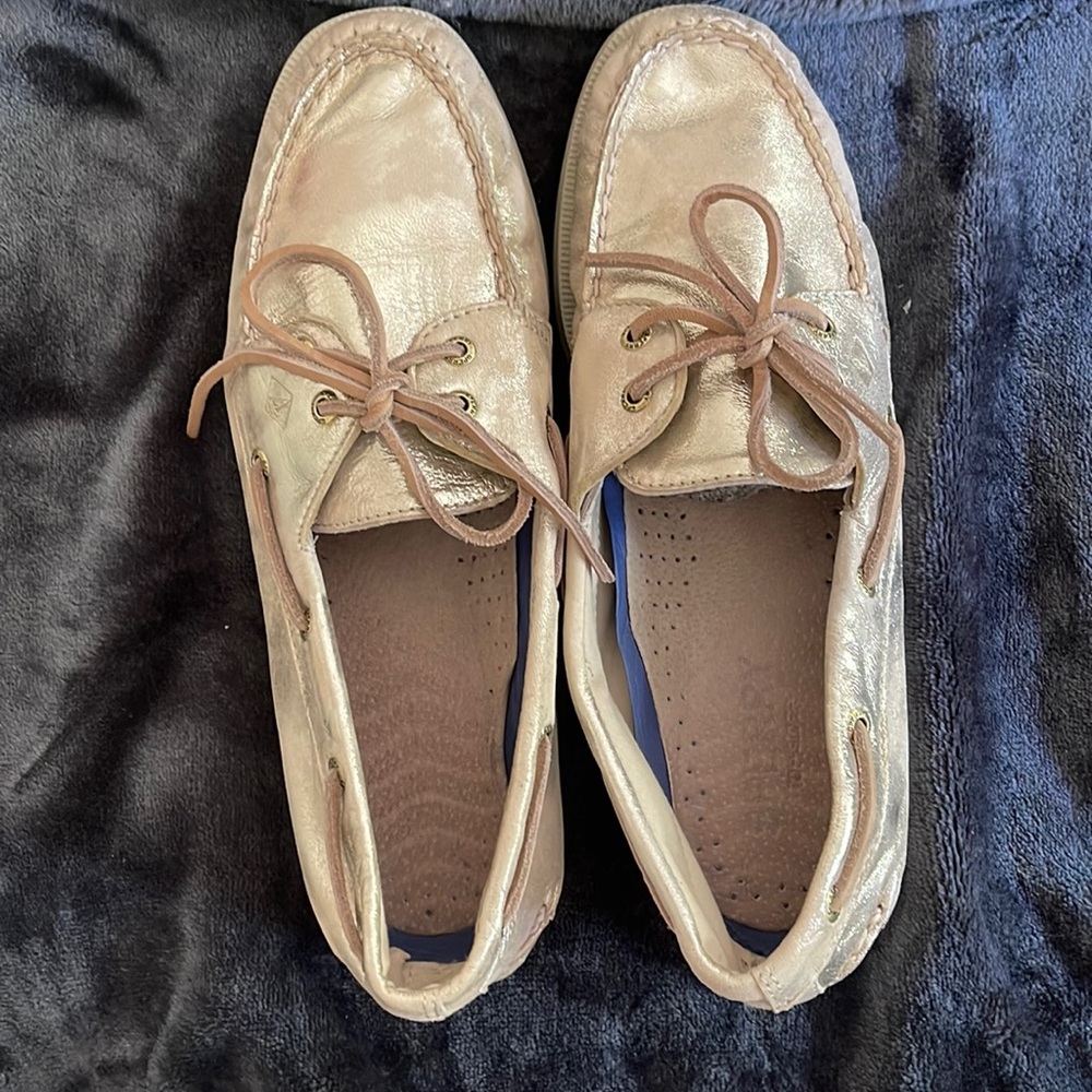Sperry Gold shoes